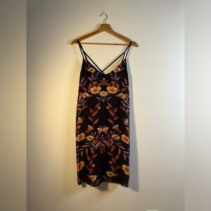Floral Ecote Slip Dress